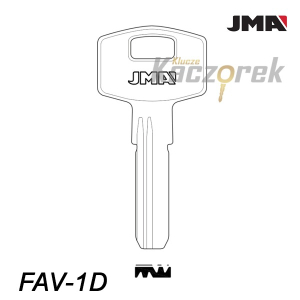 JMA 350 - klucz surowy - FAV-1D